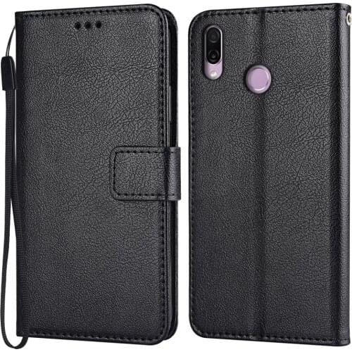Flip Wallet PU Leather Case for Huawei Nova 3i INE-LX1 INE-LX2 INE-LX9 Funda Stand Business Phone Holster Stripe Protect Cover