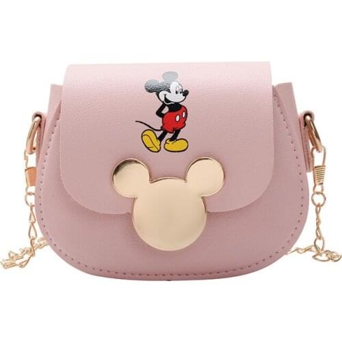 Disney childrens crossbody bag boy shoulder bag new waist bag baby bag little girl shoulder bag chest bag coin purse