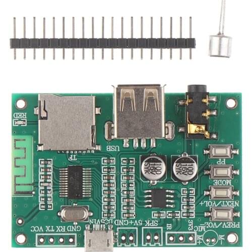 Dual Mode 5.0 Bluetooth Lossless Audio Power Amplifier Board Module Tf Card U Disk Serial Port Transparent Trans