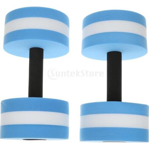 Water Aerobics Dumbbell Foam Aquatic Barbell Fitness Pool Exercise