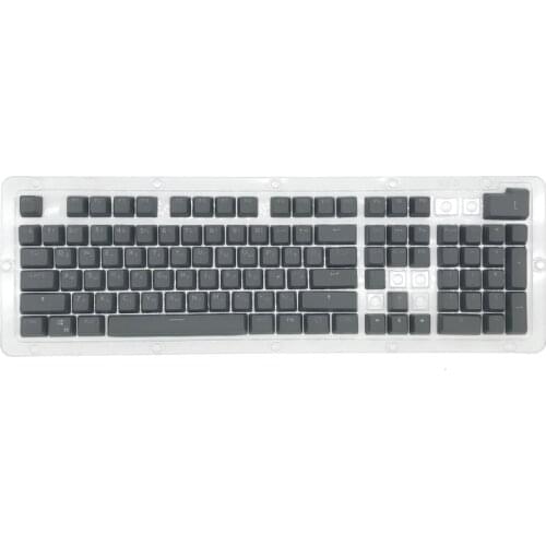 104 Keys Russian Backlit PBT Keycap OEM Profile Double Shot Backlight Keycaps for Cherry MX Mechanical Keyboard