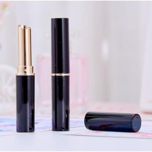 Wholesale 9MM Mini Lipstick Tubes Labial Glair Bottle Lipbalm Tubes Pink Black Thin Tubes Lipgloss Tubes Cosmetics Packaging