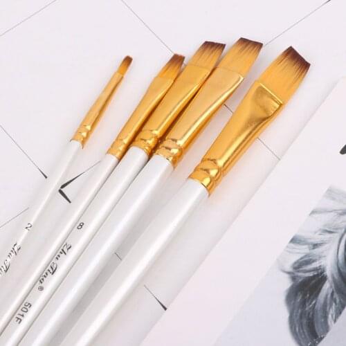 Акриловые кисти для рисования Popu·pine China At AliExpress