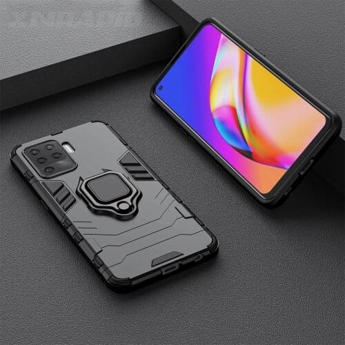 Shockproof Armor Case For OPPO A94 4G A72 A74 A54 A73 A93 V13 5G F19 Ring Stand Cover Realme 8 Narzo 30 GT NEO X50 30A 20 Pro 10