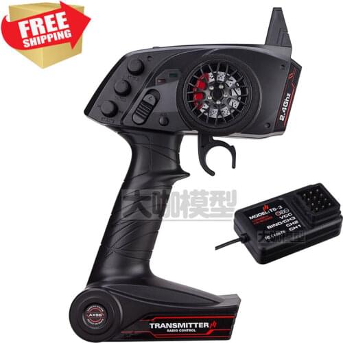 RC Parts AX5S 2.4GHz CH3 transmitter receiver for radio control car boat option upgrade