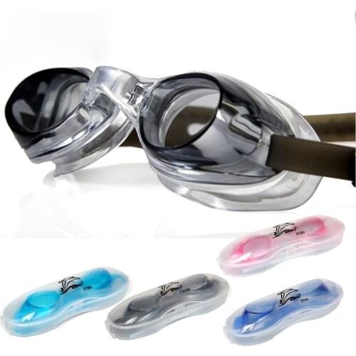 Adjustable Goggles Children Swimming Glasses Anti-Fog UV Protect Waterproof Silicone Mirrored Pool Swim Eyewear