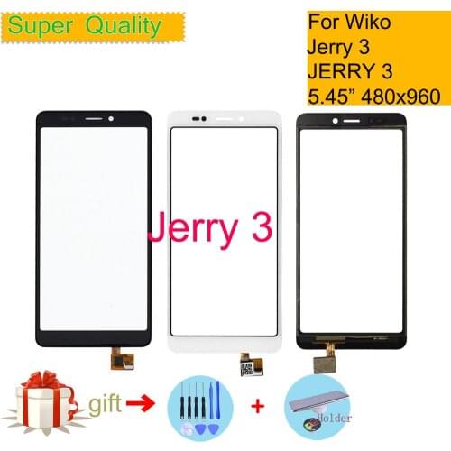 For Wiko Jerry 3 Touch Screen Panel Sensor Digitizer Front Outer Glass For Wiko Jerry 3 Touch Panel Replacement