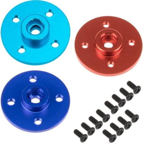 1pc Alloy 25T Servo Arms Horn Teeth Metal Round Disc Type for RC Robot Car Airplane Hop-up Parts