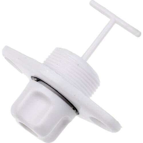 Standard 1'' Marine Boat Yacht Drain Plug Screw Bung & Socket for Boating Sailing durable lightweight easy to use
