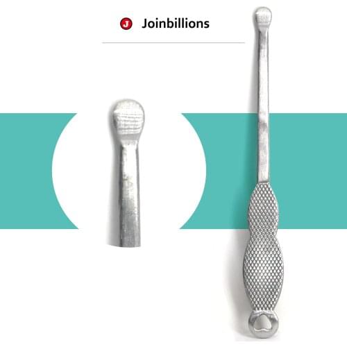 Stainless Steel Ear Pick Spoon Metal Personal Care Scoop