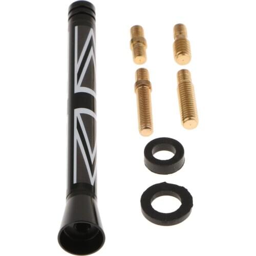 4.2'' England Flag Carbon Fiber Car Radio Antenna Replacement with Screws