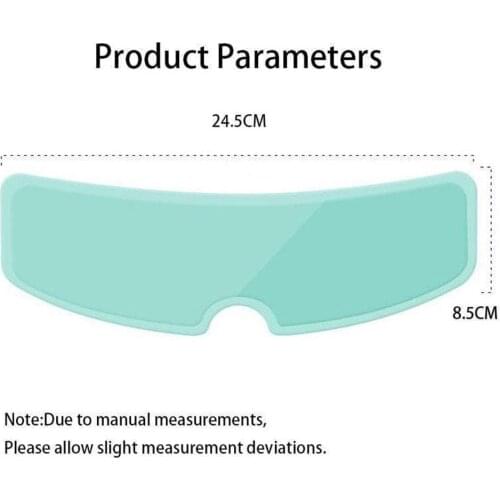 Universal Motorcycle Helmets Anti-fog Patches Visor Lens Helmet Glass Protective Film For Against UV Rain Motorcycle Accessories