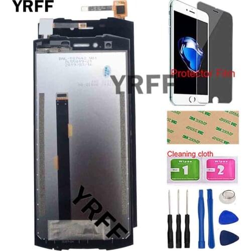 Touch Screen LCD Display For DOOGEE S55 Mobile LCD Display Touch Screen Repair Parts Tools 3M Adhesive Protector Film