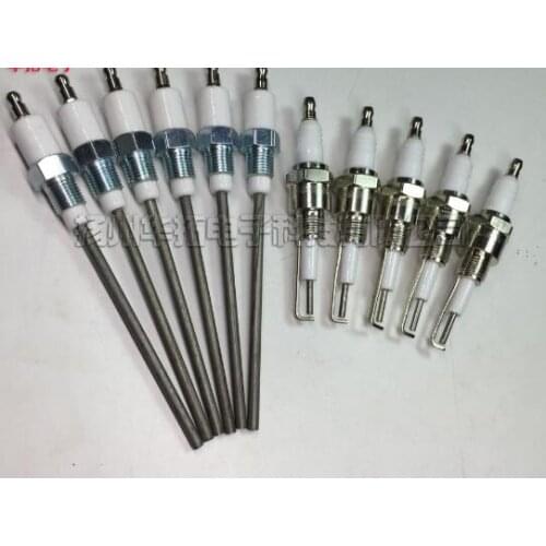1/4 Screw Flame Detector M14 * 1.25 Boiler Burner Natural Gas Bipolar Ignition Probe Ignition Rod
