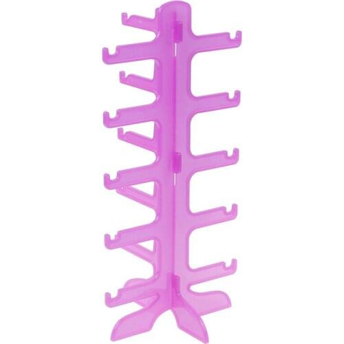 2pcs/set 5 Layers Glasses Eyeglasses Sunglasses Show Stand Holder PVC Frame Display Rack 15.5*31cm