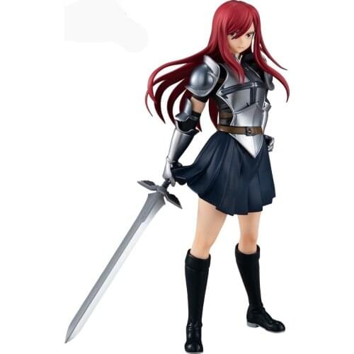 2021 170mm Japanese original anime figure fairy tail Erza Scarlet action figure collectible model toys for boys