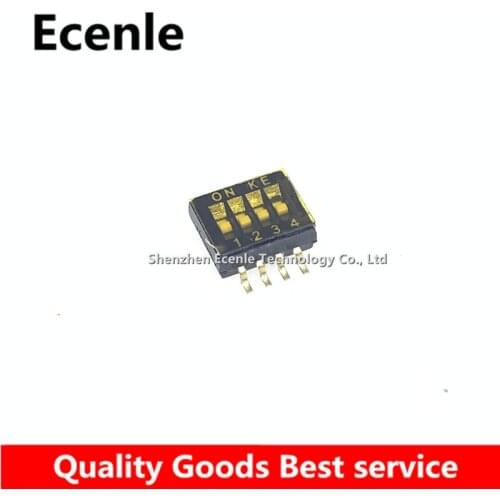 25 Pcs/Lot DSHP04TSGER SOP8 1.27mm Half-Pitch DIP Switch 100% New&Original