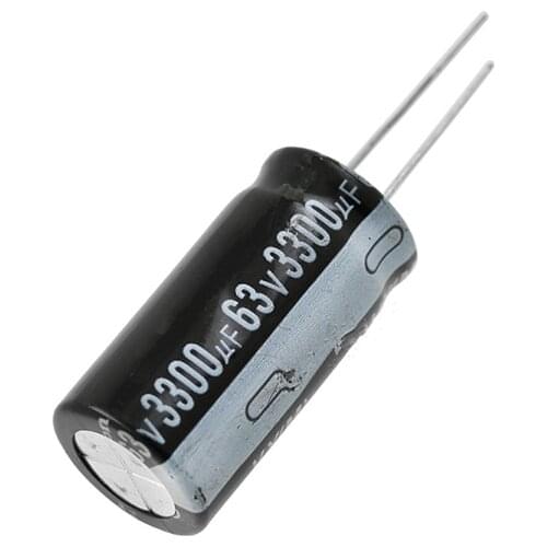 63v3300UF volume 18x35mm Aluminum electrolytic capacitors 63v3300UF 5pcs