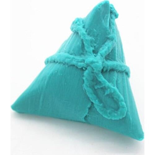 Zongzi Silicone Fondant Mold Sticky Rice Dumpling Shape DIY Dessert Pastry Handmade Aroma Soap Resin Clay Craft Plaster Decor