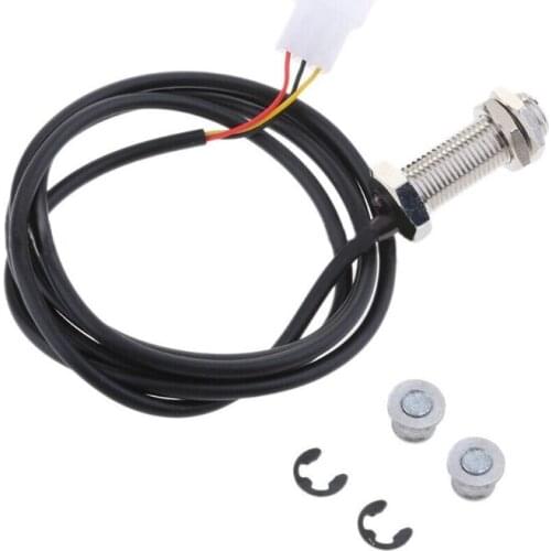 1X Sensor Cable + 2X Magnet Wires For Motorcycle Digital ATV Odometer Speedometer Accessories Replacement 77HF