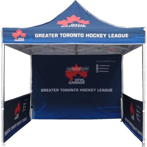 Quality 3m x 3m Aluminum Frame Display Trade Show Advertisement Pop Up Gazebo Tent Folding Marquee with Customized Printing