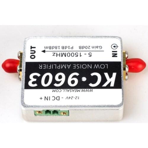 KC 9603 5MHz-1.5GHz 20dB 2GHz Low Noise LNA RF Amplifier Module