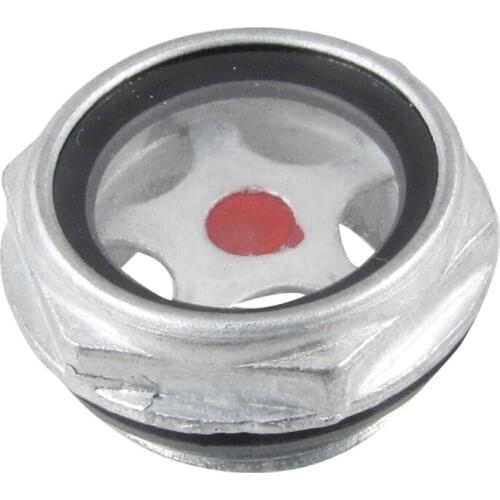26mm Male Threaded Metal Air Compressor Oil Level Sight Glass