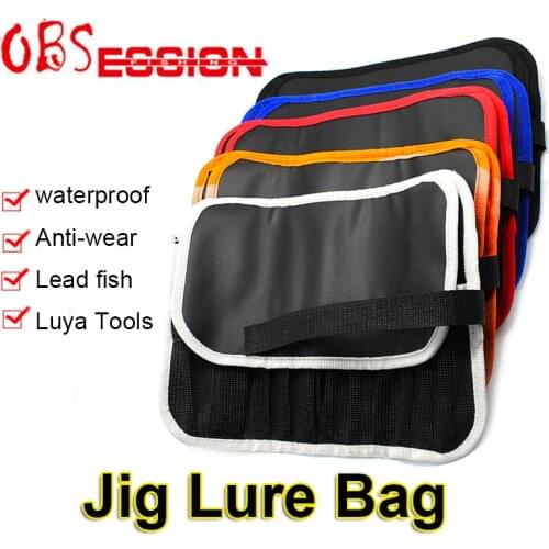 OBSESSION Multifunctional Bag 5 Colors High Quality Waterproof Canvas Bags Jig Lure Tool Accessories Bag Sea Fishing Equipment