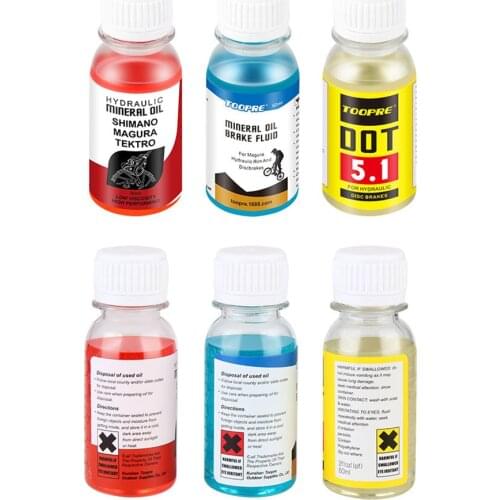 Multifunctoion Bicycle Grease Brake Mineral Oil Fluid Hydraulic Disc Brake Lubricant for Shimano Magura Tektro Mountain Bikes