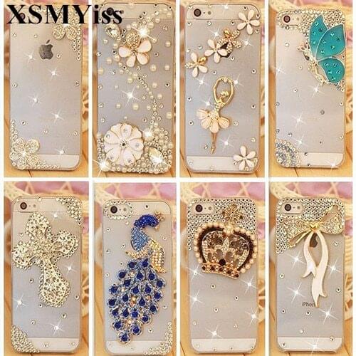 Bling Rhineston Case Cover For iPhone 12 mini 11 Pro MAX X SE 2020 6 7 8 6S Plus XR Xs Max Diamond Soft Mobile phone Case Cover