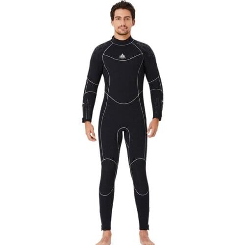 5MM Neoprene Wetsuit Men women Scuba deep diving suit spearfishing Snorkeling Surfing one piece set winter Cold-proof swimsuit