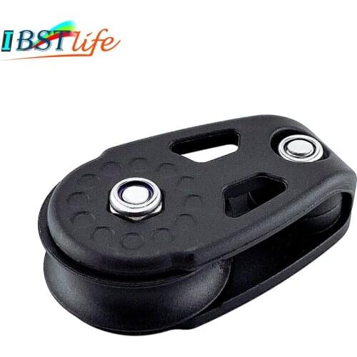 Nylon Kayak Boat Rope Pulley Block Marine Sheave Lifting Anchor Wheel Accessories Sailing Dinghy Outdoor Water Sport Hardware