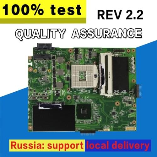 Original new For Asus K52F X52F A52F P52F Laptop Motherboard REV:2.2 HM55 PGA989 DDR3 mainboard 100% working S-4