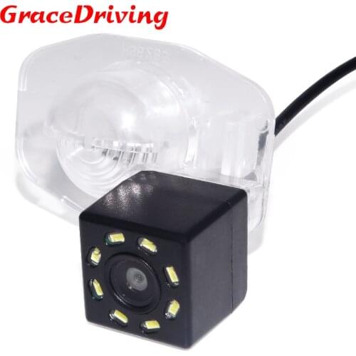 Promotion Car CCD 8LED Night Vision Reverse Parking Waterproof Rear View Camera For TOYOTA Corolla 2007 - 2013 Free Shipping