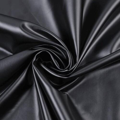 50*145CM High Elastic PU Leather Pants Fabric for Clothes Making Car Seat Motorcycle Seat DIY HandMade