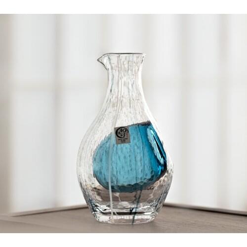 Superior Quality Glass Hip Flask Handmade Classic Household Sake Pot Japanese Style Flasque Alcool Table Supplies EJ50HF