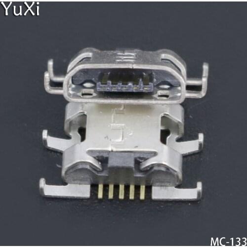 YuXi 2pcs/lot For Doogee X5 Pro X5pro 5pin mobile micro mini USB female Connector Charging Port Plug Jack Socket Dock 5 pin 5pin