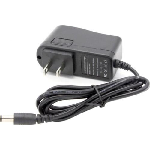 US EU Charger 12 V 18650 Batteria Al Litio Charger DC12.6V 3.5mm Flashlight Power Supply Charger AC Smart Power Adapter