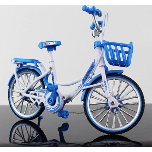 1:10 Metal Bicycle Model Toys City Bike Cycle Replica Collection Diecast for Childrens Gift For Girl or Daughter Birthday