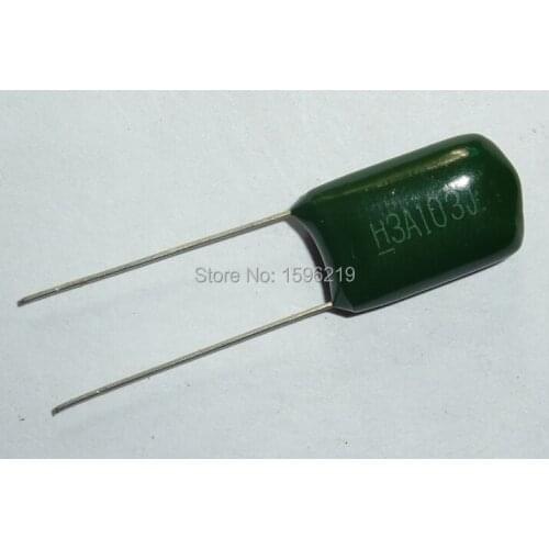 100pcs Mylar Film Capacitor 1000V 3A103J 0.01uF 10nF 3A103 5% Polyester Film capacitor
