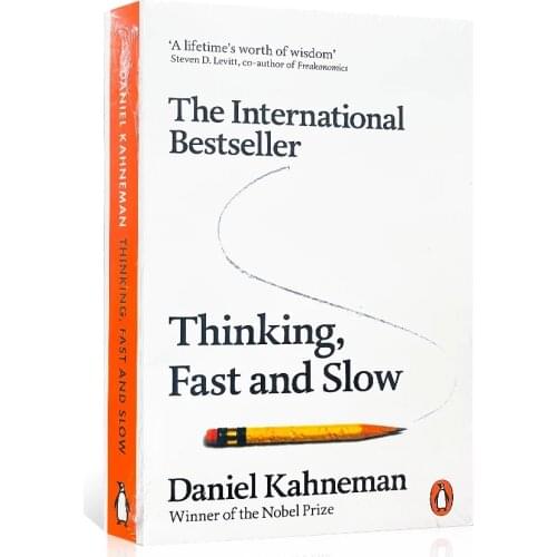 Daniel Kahneman Thinking,fast and Slow Reading English Books for Adult A lifetimes worth of wisdom Economic management books