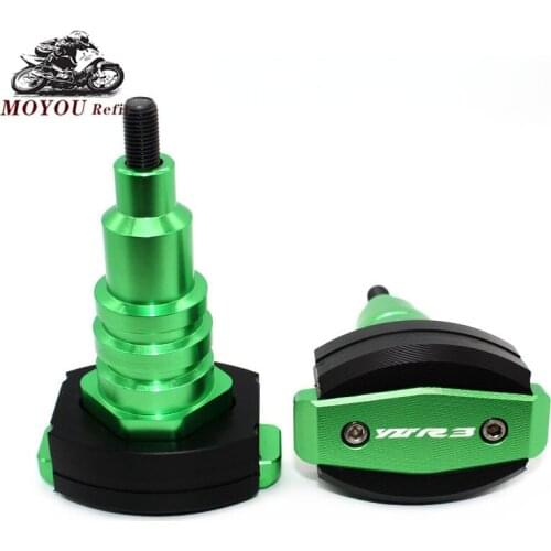 For YAMAHA YZF-R3 YZFR3 YZF R3 2015 - 2018 Motorcycle CNC Falling Protection Frame Slider Fairing Guard Anti Crash Pad Protector