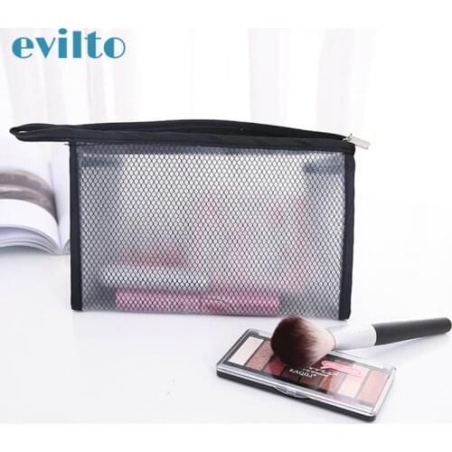 Travel Cosmetic Makeup Organizer Bag Portable Neceser Make Up Bag Makeup Pouch Cosmetic Bag Practical Pencilcase School Supplie