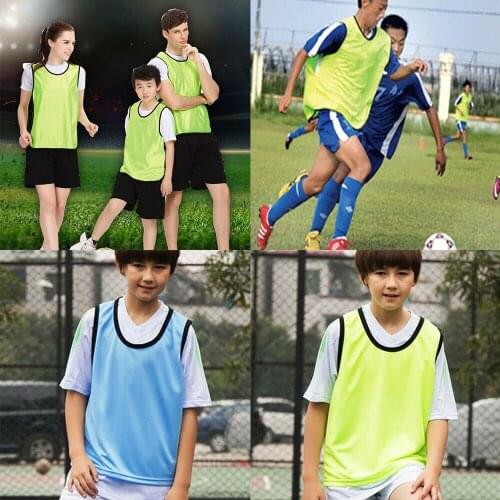 Family Matching Vest Fitness Shirt Kids Adult Team Training Scrimmage Soccer Football Sport Vest T shirt Tops Jerseys Clothes