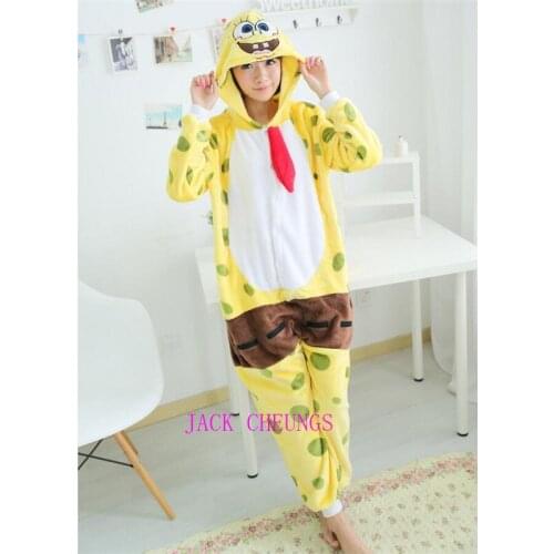 Kigurumi Yello Man Onesies Kigurumi Pajamas Cartoon Animal Halloween Cosplay Costume Onesies Pyjamas Unisex Pijamas ,sleepwear