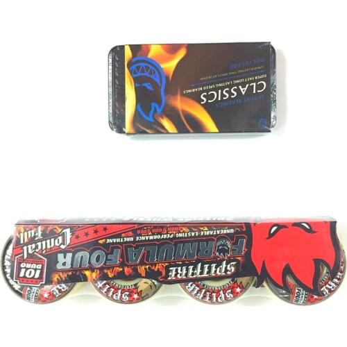 Skateboard Wheel 52*32mm Red Polyurethane High Resilience Professional bearing Wheels Spitfire wheel 101A Hardness Formula