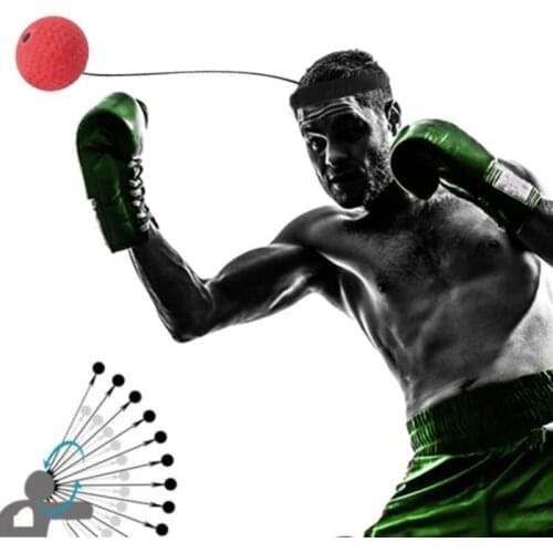 Combat Ball Boxing Fight Reflex Ball Headband for Reflection Speed Training Boxing Fighting Punching Thai Boxing Fitness