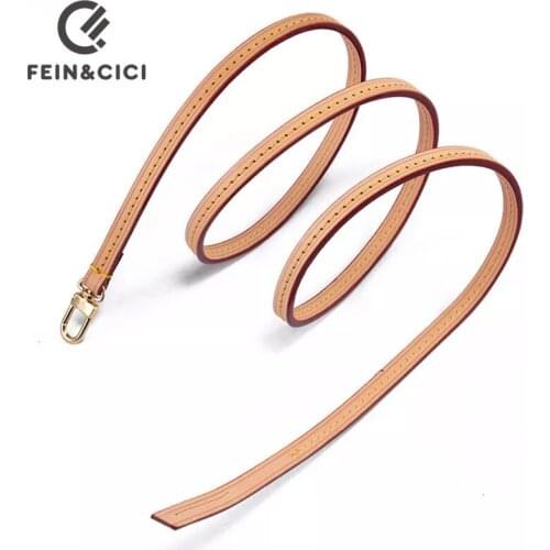 Bag strap small 100% genuine leather handbag straps belt really oxidation cow leather accessory bags parts 2018