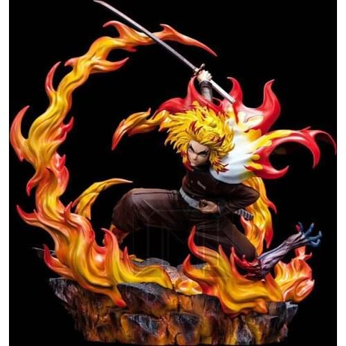Demon Slayer Blade Ninja Model Play Palace Pillar Ninja Series-Yan Pillar Purgatory Xing Shou Lang Statue Model GK Resin