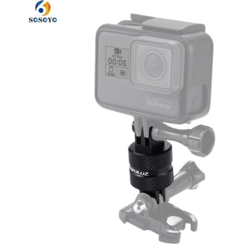 360 Rotating Swivel Holder Aluminum Swivel Pivot Arm Tripod Mount Adapter Base For GoPro 8 7 6 5 Xiaoyi SJCAM Camera Accessories